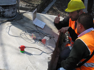 Tecnica sonica PET (Pile Echo Tester) - Metodo Pulse-Echo (PEM): controllo delle fondazioni